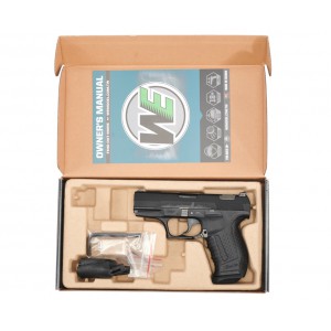 Страйкбольный пистолет WE Walther P99 черный, CO2, WE-PX001-BK-CO2